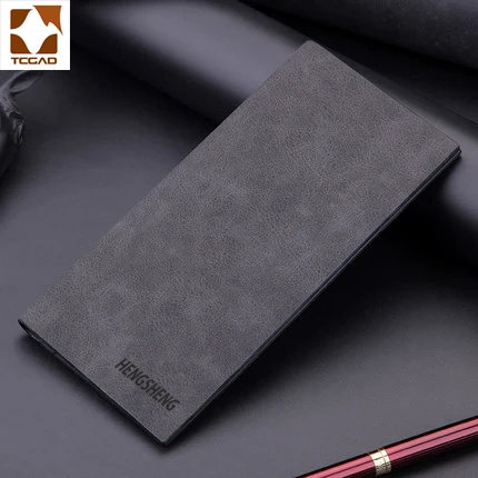 Top Trends: Carteira Men's Wallet Thin 0.5cm Slim Men's Purse Billeteras Para Hombre Soft Natural Leather Carteira Masculina Couro Business Shoppable Styles