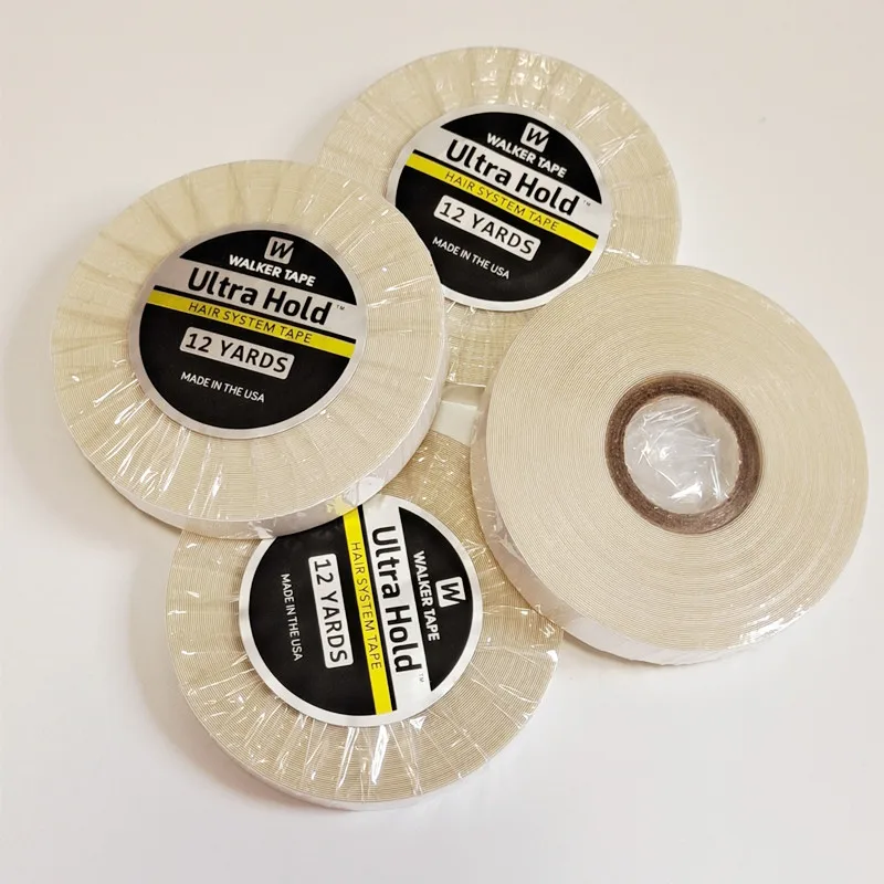 Top Trends: 12Yards White Ultra Hold Hair Extensions Double-Sided Adhesives Tape For Hair Extensions / Toupee / Lace Wigs Shoppable Styles