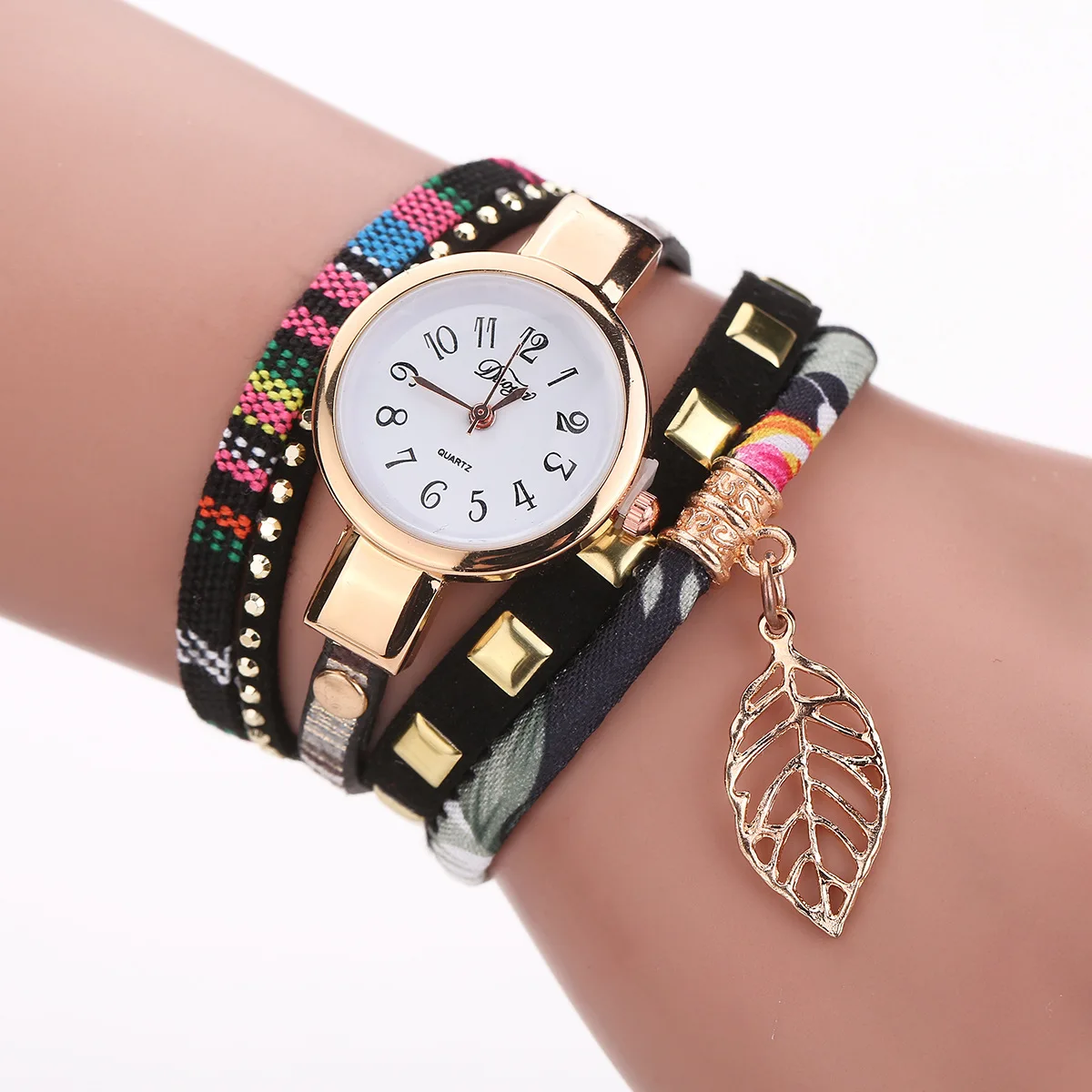 Top Trends: Quartz Watches Beautiful Casual Elegant Weave Watches Girls Wrist Watch For Women Lady Christmas Decorations Decorative Glasses Shoppable Styles