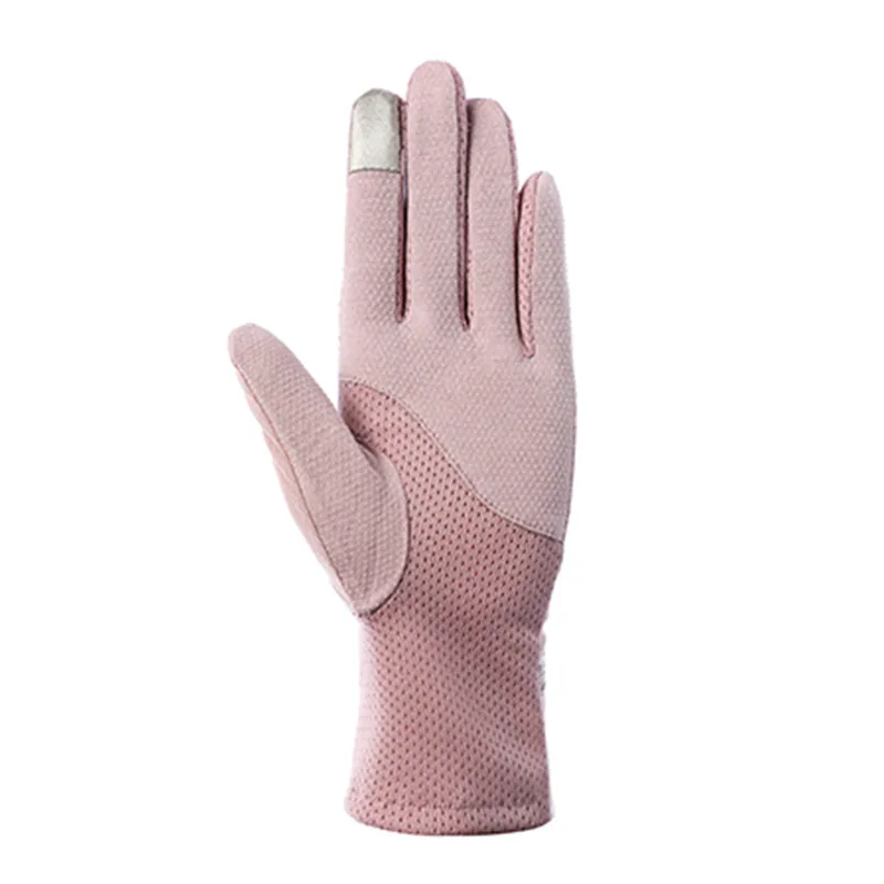 Top Trends: Sunscreen Lace Gloves Women Summer Spring Women Touch Screen Anti Uv Slip Resistant Driving Gloves Breathable Guantes Shoppable Styles - Image 6