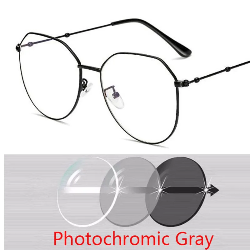 Top Trends: Metal Irregular Polygon Reading Eyeglasses Women Men Prescription Spectacles Eyewear + 0.5 + 0.75 + 1 + 1.25 + 1.5 + 2 + 2.5 + 3 + 3.5 + 4 Shoppable Styles - Image 2