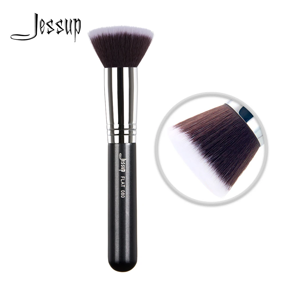 Top Trends: Jessup Foundation Brushes Face Makeup Brush Powder Contour Concealer Blush Highlighter Flat Round Fluff For Liquid Cream Shoppable Styles