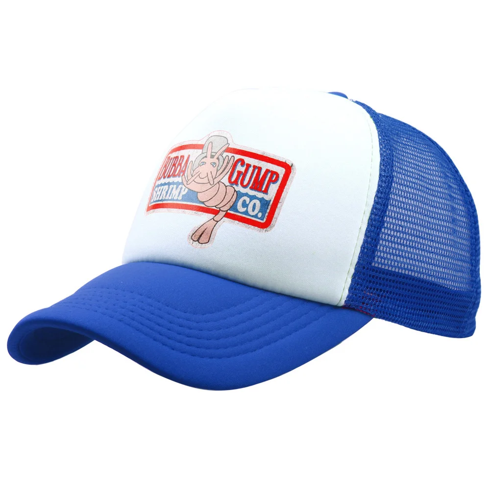 Top Trends: Adjustable Bubba Gump Baseball Cap Shrimp Co. Embroidered Hat Forest Gump Costume Hats Shrimp Hat Cotton Mesh Cap Shoppable Styles - Image 5