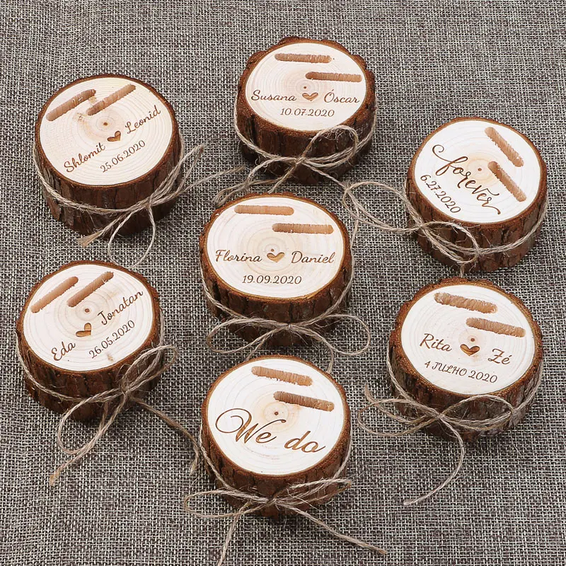 Top Trends: Custom Ring Box Personalized Wedding Valentines Engagement Wooden Ring Bearer Box Jewelry Boxes Ring Boxes Shoppable Styles