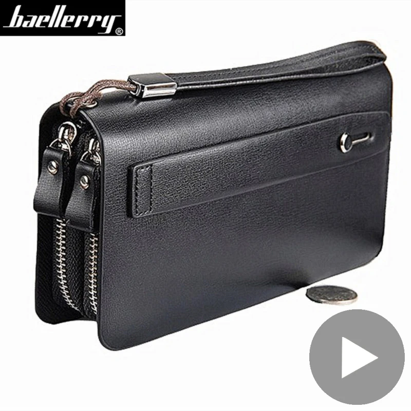 Top Trends: Zipper Long Big For Men Wallet Male Purse Phone Money Clutch Bag Card Coin Holder Partmone Walet Vallet Brieftasche Penezenka Shoppable Styles