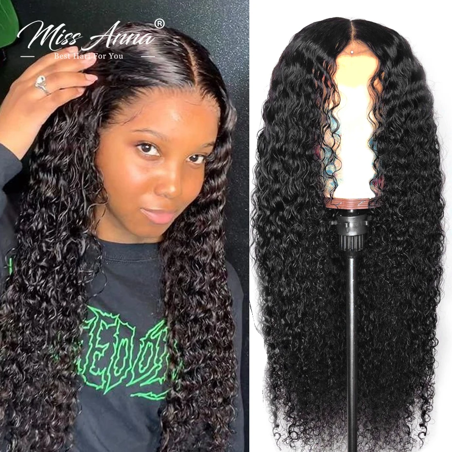 Top Trends: Water Wave Wig 13x6 HD Lace Front Human Hair Wigs Brazilian Curly 13x4 Lace Frontal Wig 250% 4x4 5x5 Lace Closure Wig PrePlucked Shoppable Styles