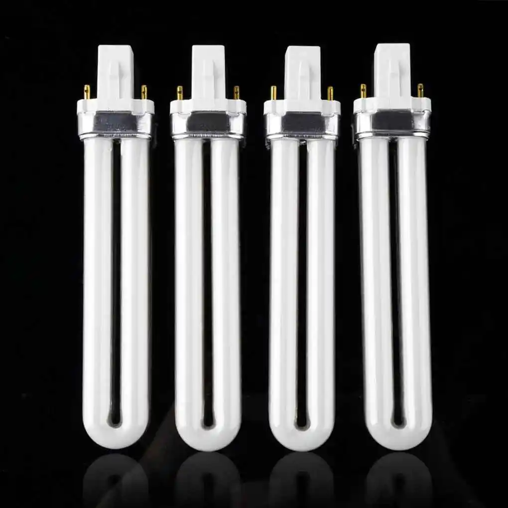 Top Trends: 4Pcs 9W Curing UV Gel Lamp Gel Nail Art Dryer Light Bulb Tube Replacement Nail Art Manicure Tools Shoppable Styles