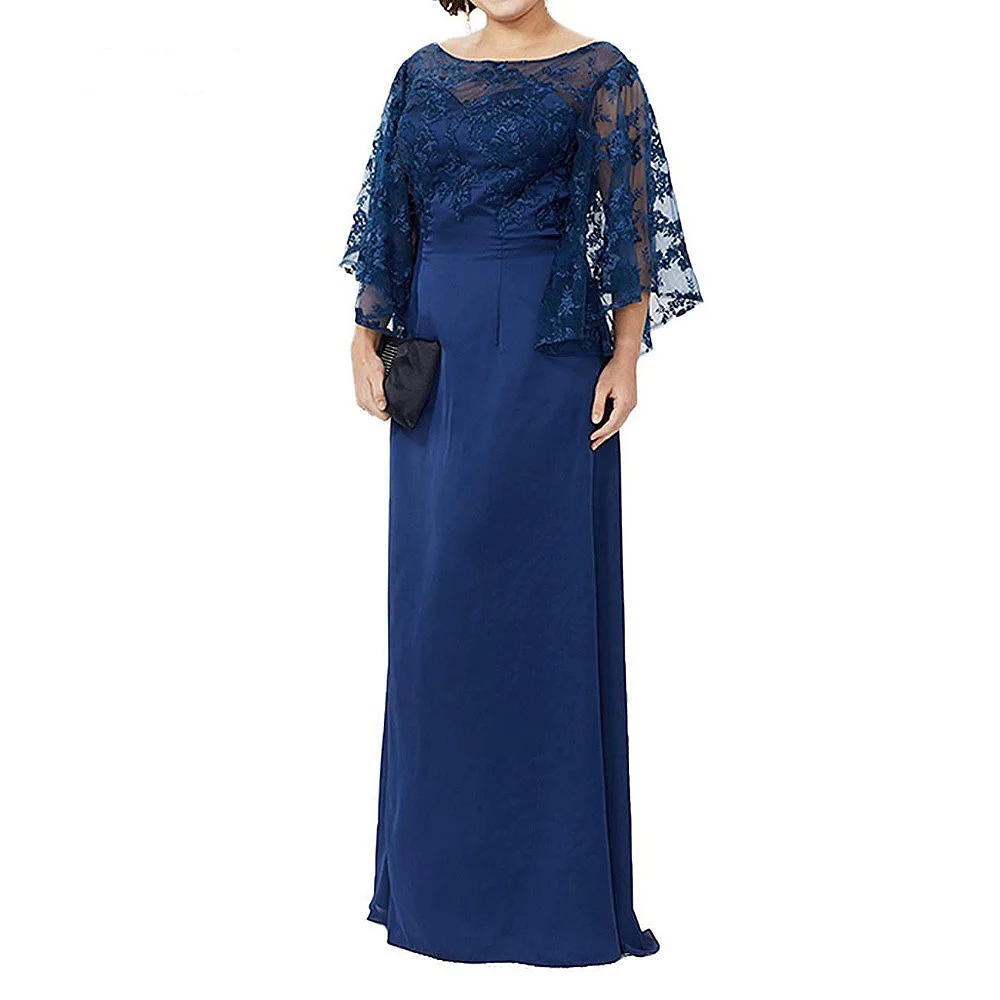 Top Trends: Mother Of The Bride Dresses Plus Size Evening Formal Gowns 2019 New Arrival Lace Long Floor Length Mother Dress Shoppable Styles