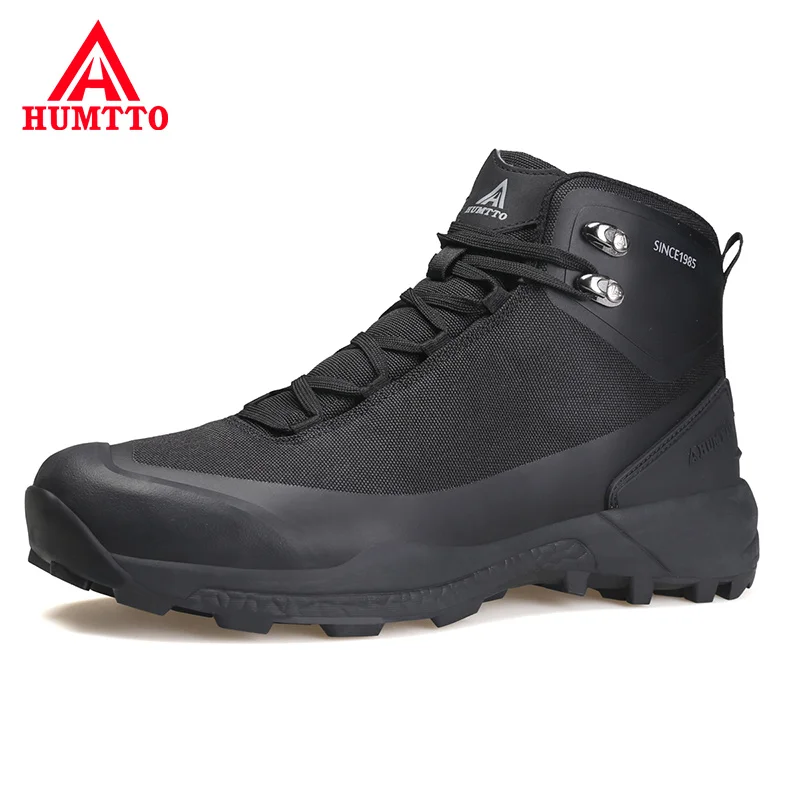 Top Trends: HUMTTO Winter Ankle Boots For Men Male High-top Casual Sneakers Mens Designer Rubber Hiking Boots Platform Work Safety Man Shoes Shoppable Styles