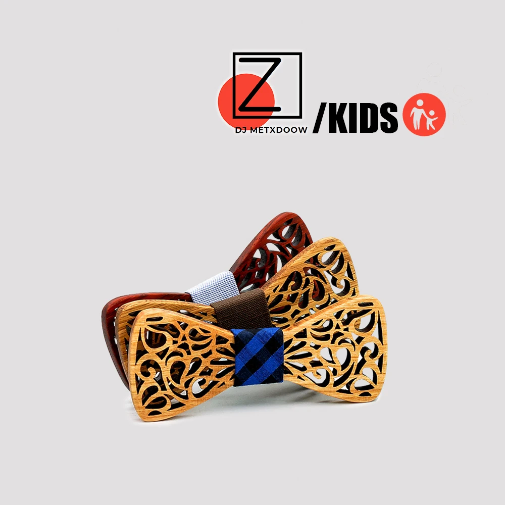 Top Trends: New Arrival Fashion Apparel Accessories Ties Boys Wooden Bow Ties Kids Children Bowties Butterfly Cravat Wood Tie Shoppable Styles