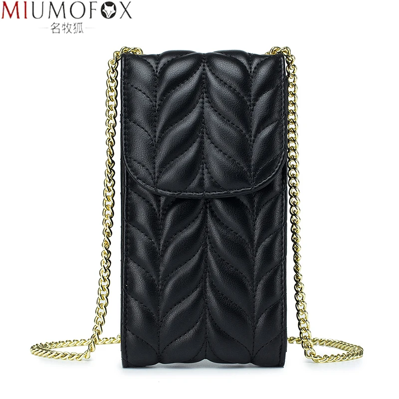 Top Trends: Brand Diamond Lattice Wallet Women Mini Shoulder Bags Female Chain Mobile Phone Bag Ladies Small Clutch Messenger Bags For Women Shoppable Styles