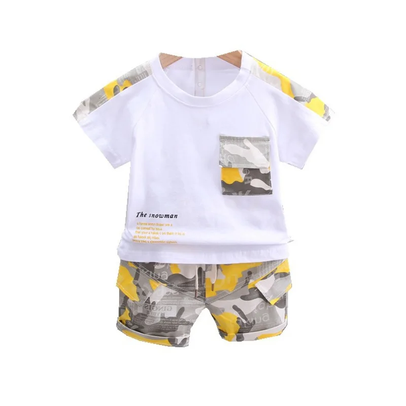 Top Trends: Children Clothes Fashion Summer Baby Girls Clothing Boys Sports T-Shirt Shorts 2Pcs / Sets Toddler Cotton Costume Kids Tracksuits Shoppable Styles