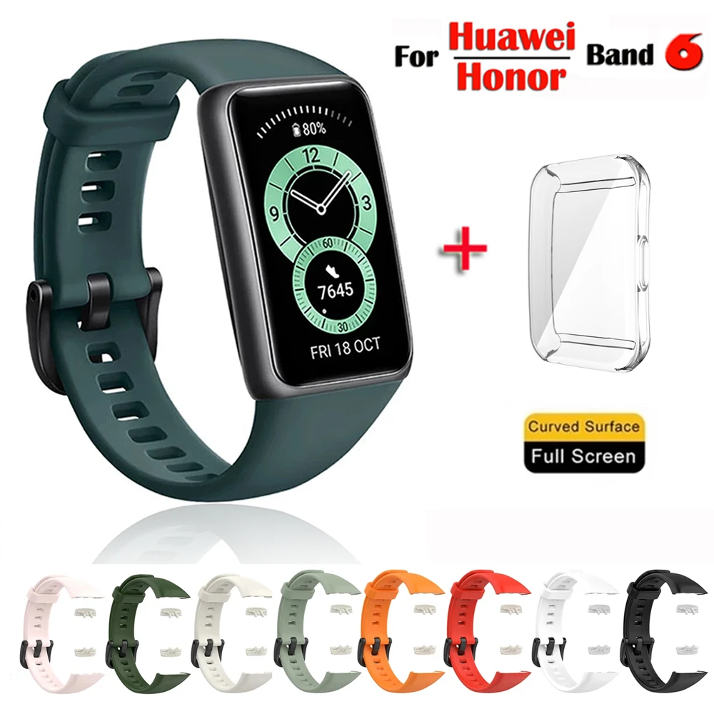 Top Trends: Silicone Strap For Huawei Band 6 / 6 Pro Strap Replacement Watchband For Honor Band 6 Strap Shoppable Styles