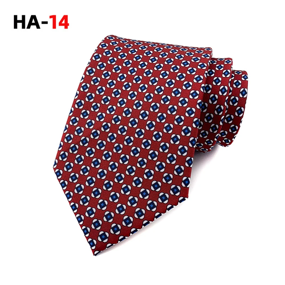 Top Trends: Mens Tie With Print Design Check Stripe Flower Floral 8cm Necktie For Men Shirts Wedding Party Accessories Daily Wear Cravat Tie Shoppable Styles - Image 4