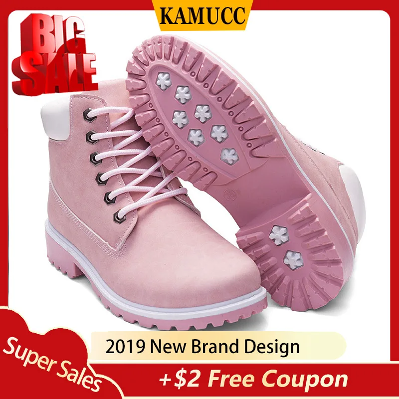 Top Trends: KAMUCC Winter Boots Women Shoes Warm Plush Sneakers Women Snow Boots Women Lace-up Ankle Boots Casual Shoes Woman Botas Mujer Shoppable Styles