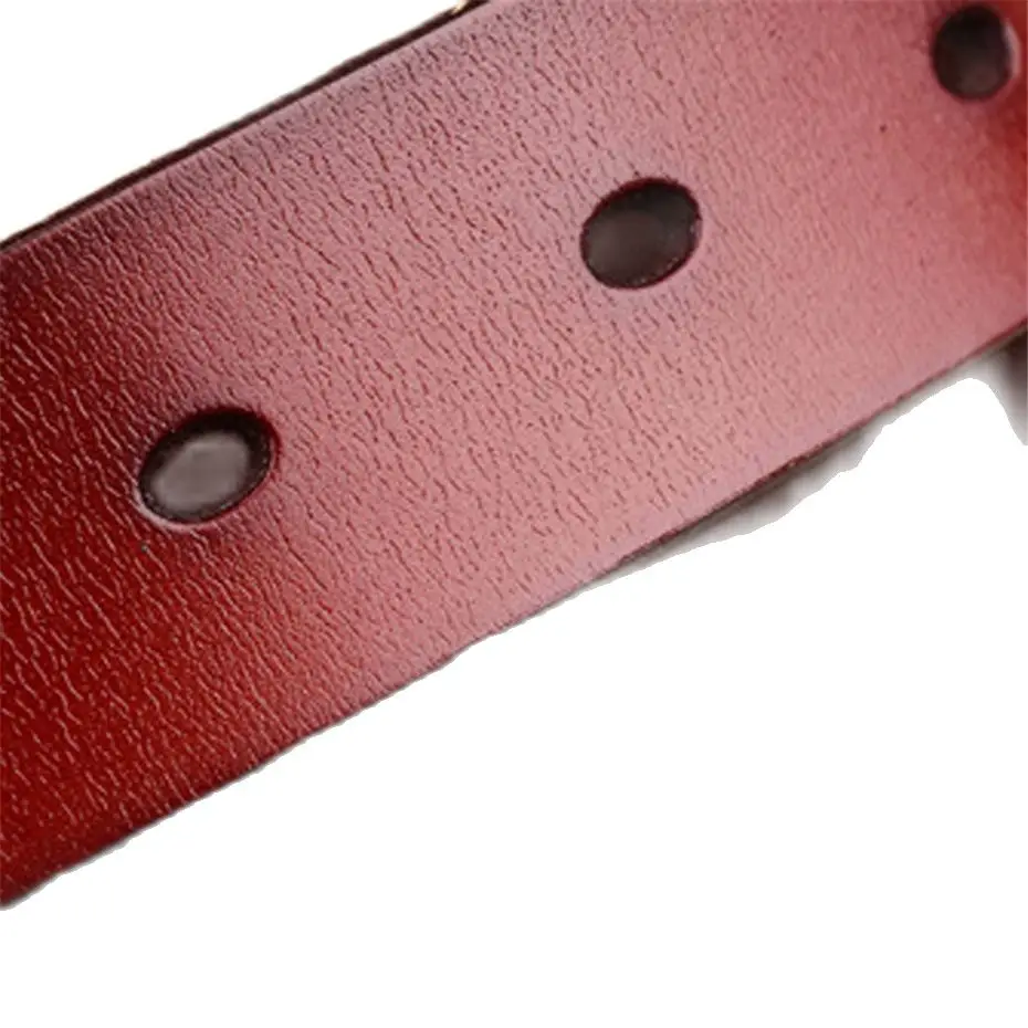 Top Trends: Women's Fashion Brand Strap Genuine Leather Women Belt Alloy Pin Buckles Vintage Belts For Womens Jeans High Quality Wide 2.8cm Shoppable Styles - Image 5