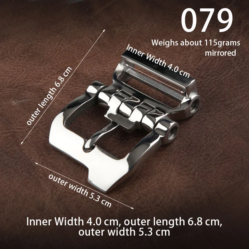 Top Trends: 1pcs Metal 40mm Casual Belt Buckles For Men Single Pin Belt Half Buckle Fit For 37mm-39mm Leather Craft Accessories Shoppable Styles - Image 6