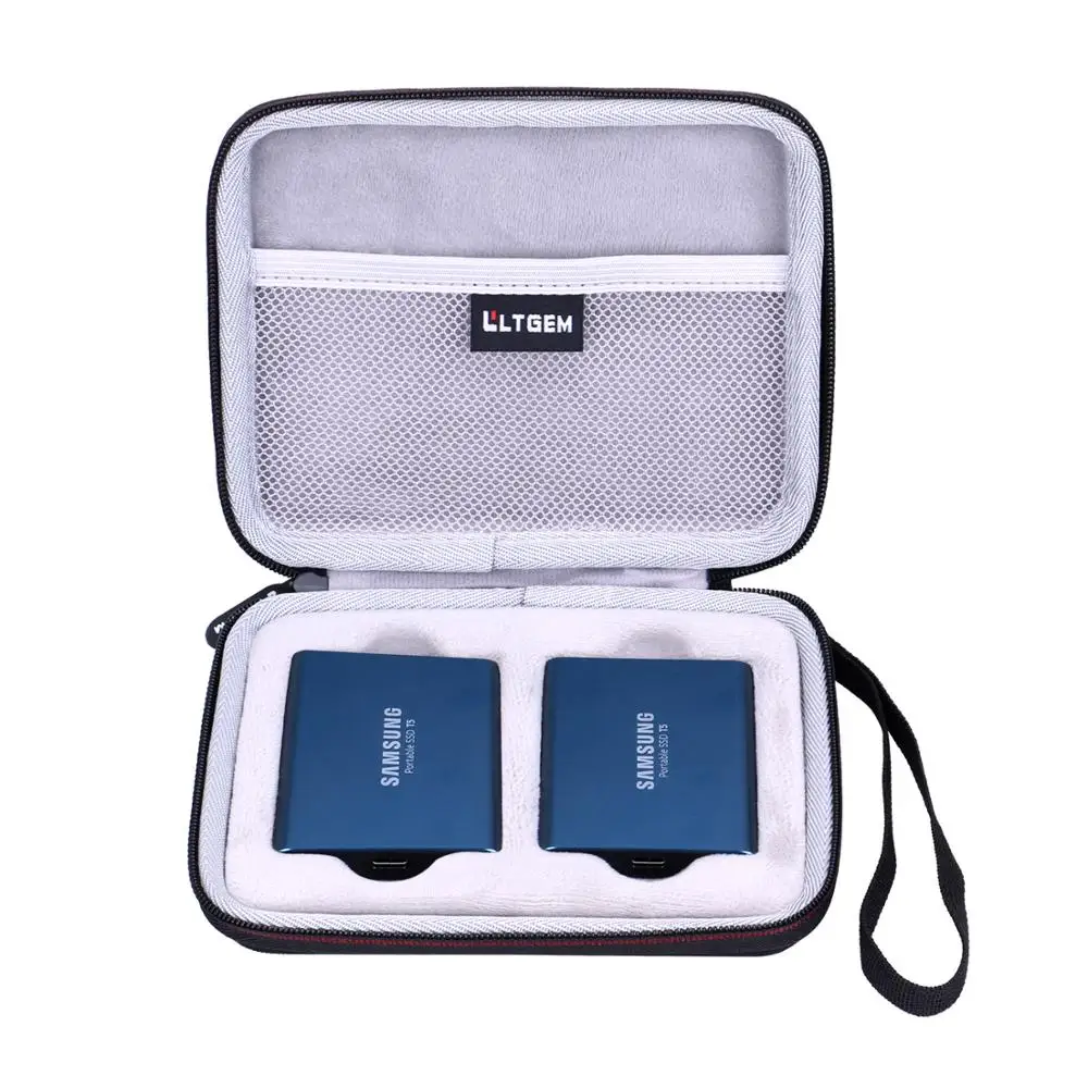 Top Trends: LTGEM Waterproof EVA Hard Case For Samsung T5 T3 Portable 250G 500G 1TB 2TB SSD USB3.1 External Solid State Hard Drives Shoppable Styles