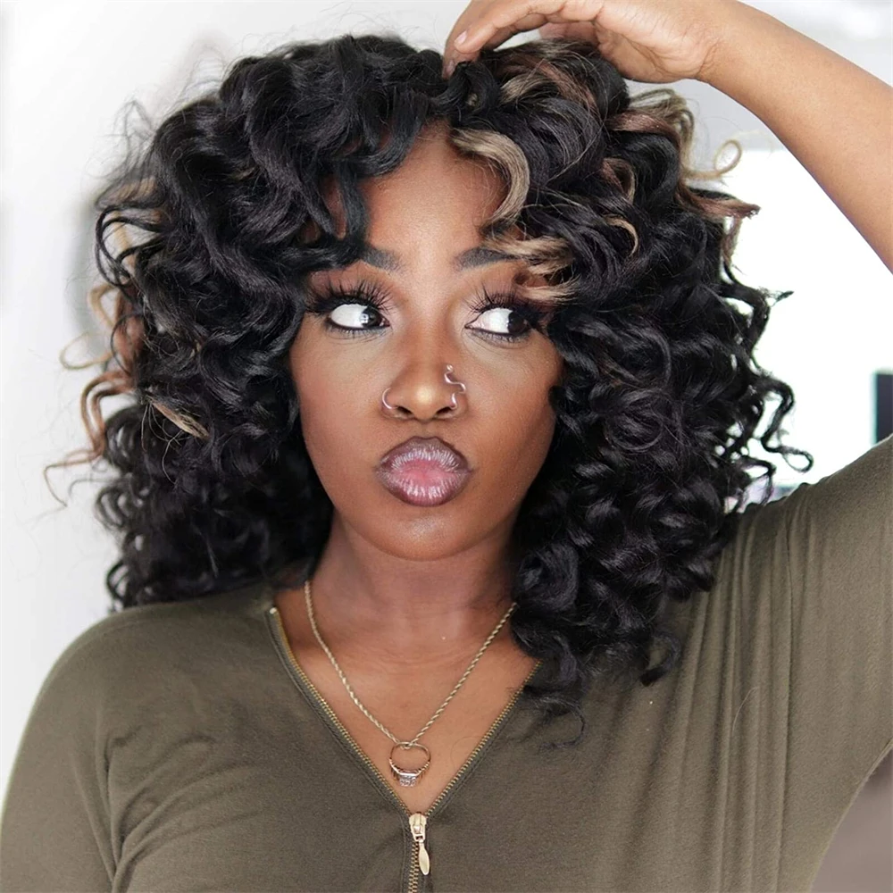 Top Trends: 10 12 14 16 Inch Ocean Wave Crochet Braid Hair Hawaii Afro Curls Natural Synthetic Braiding Hair Extensions Pink 613 Shoppable Styles