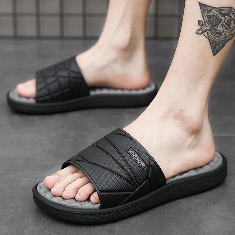 Top Trends: Summer Mens Foot Massage Acupressure Slippers Accupressure Home Indoor Men Slides Slide Slipper Sleepers House Room Shoppable Styles