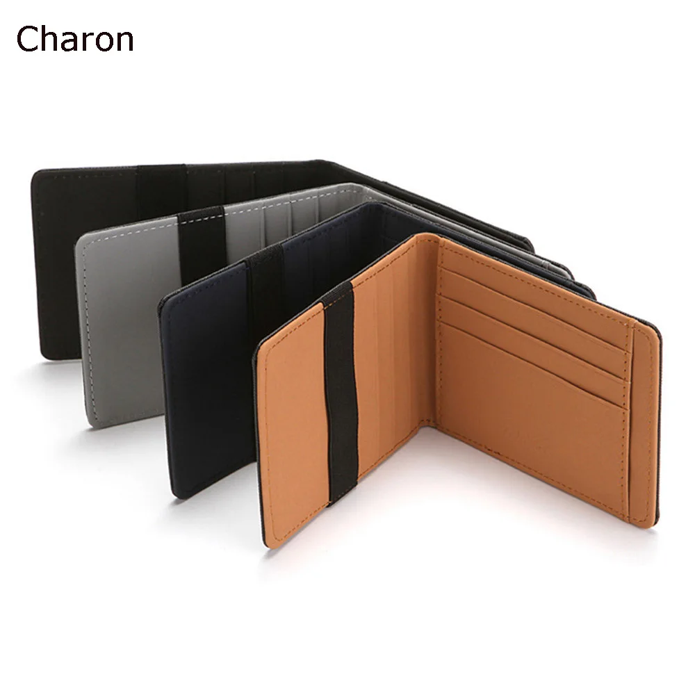 Top Trends: Men Credit Card Holder Minimalist RFID Blocking Wallet Card Holder Slim Wallet RFID Blocking Men Secure Faux Leather Bag Wallets Shoppable Styles