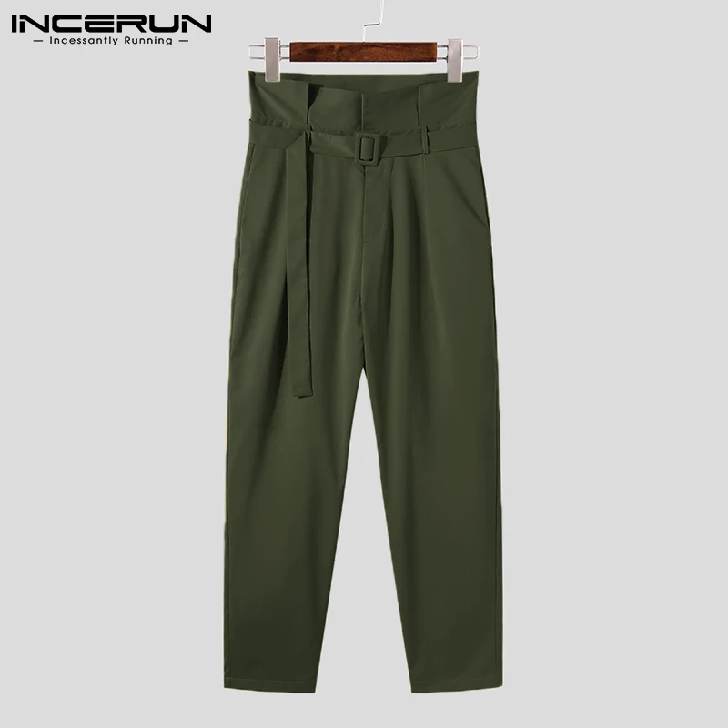 Top Trends: INCERUN American Style Fashion New Men Pantalons Casual Streetwear Trousers Male Lace-up Big Pocket Cargo Long Pants S-5XL 2023 Shoppable Styles - Image 5