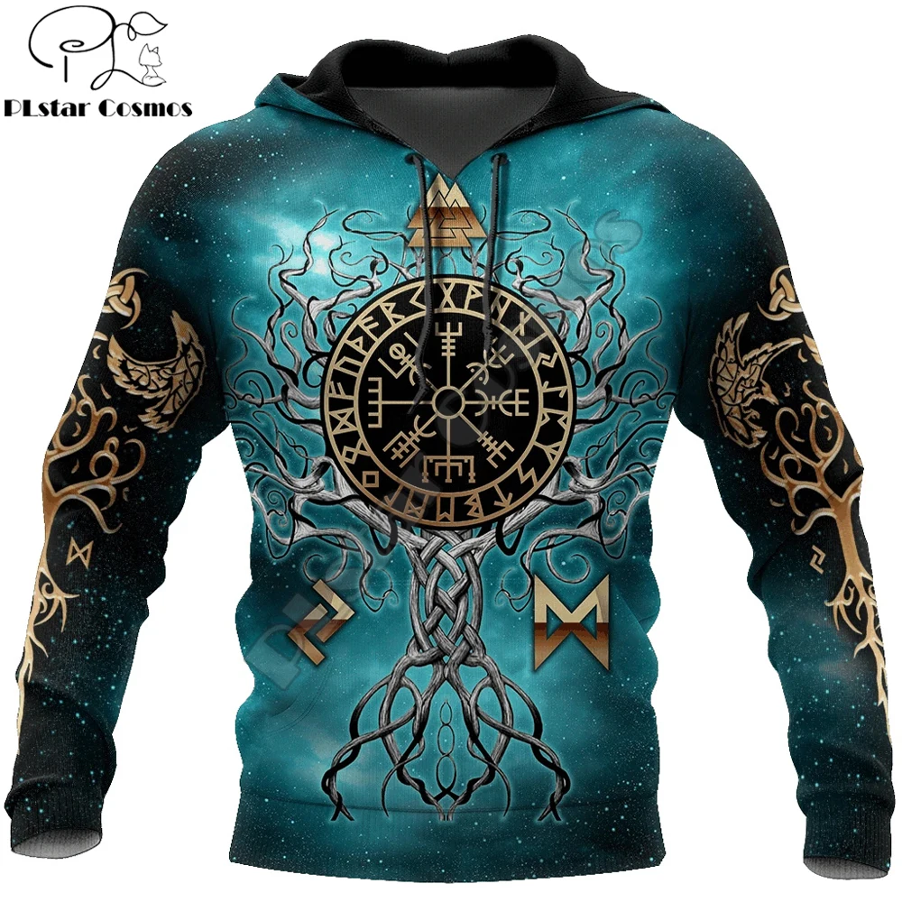 Top Trends: Yggdrasil - Norse Tree Of Life Tattoo Symbol 3D Printed Hoodie Harajuku Streetwear Pullover Unisex Casual Jacket Tracksuit Shoppable Styles