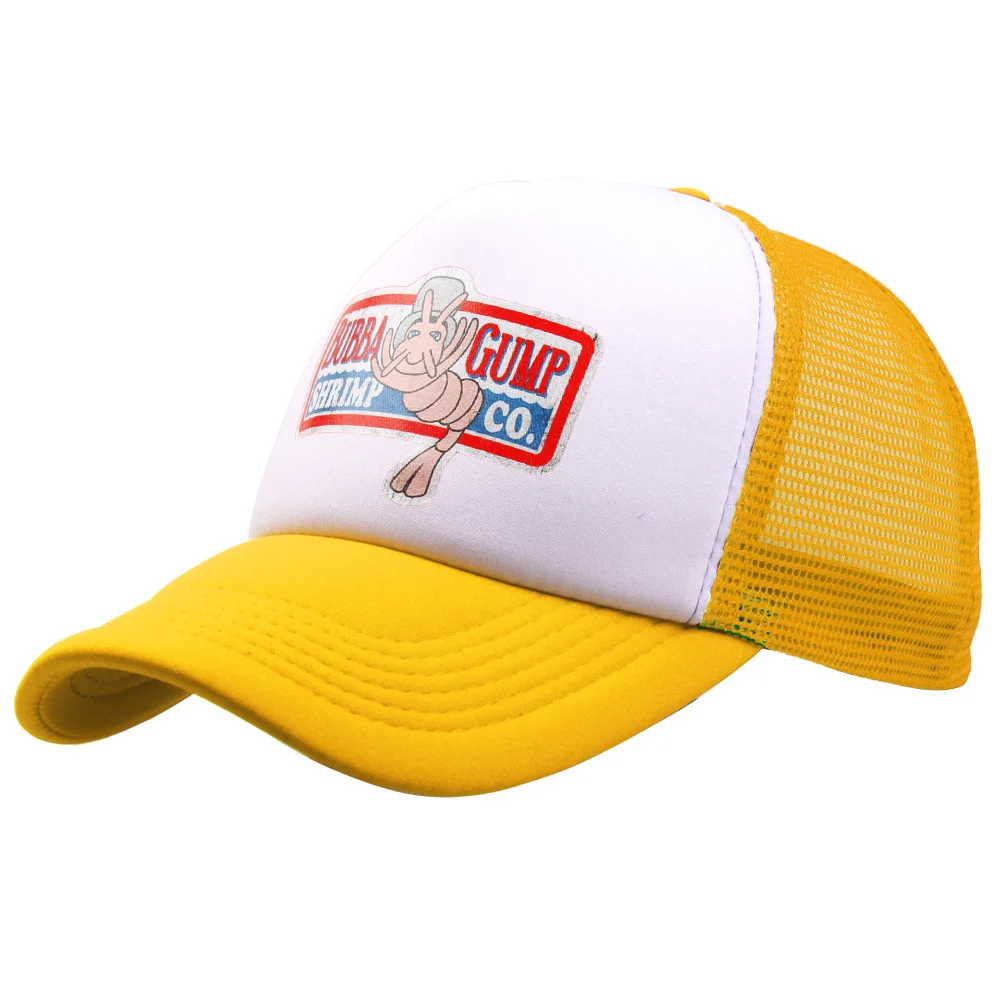 Top Trends: Adjustable Bubba Gump Baseball Cap Shrimp Co. Embroidered Hat Forest Gump Costume Hats Shrimp Hat Cotton Mesh Cap Shoppable Styles - Image 4