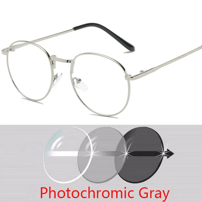 Top Trends: Retro Retro Reading Glasses Frame Men And Women Brand Designer Round Glasses Optical Glasses Frame Trend Metal Glasses + 50 + 100 Shoppable Styles - Image 5