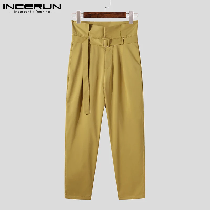 Top Trends: INCERUN American Style Fashion New Men Pantalons Casual Streetwear Trousers Male Lace-up Big Pocket Cargo Long Pants S-5XL 2023 Shoppable Styles - Image 6