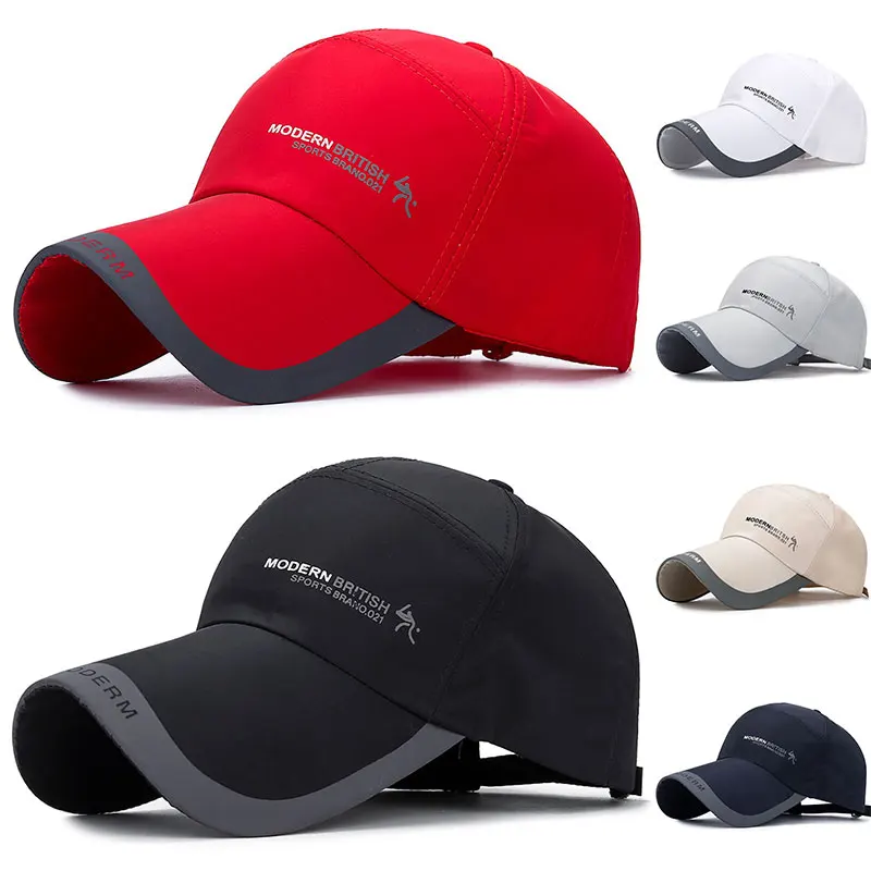 Top Trends: Fashion Mens Summer Caps Outdoor Baseball Hat Running Visor Cap Breathable Quick Dry Mesh Sunscreen Baseballs Cap Shoppable Styles