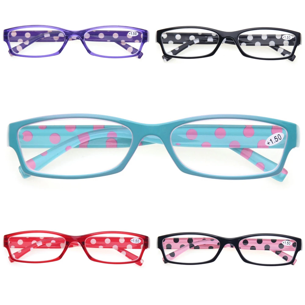 Top Trends: Henotin Reading Glasses Spring Hinge Fashion Printed Mirror Legs Men And Women HD Rectangular Frame Reader Magnifier Shoppable Styles