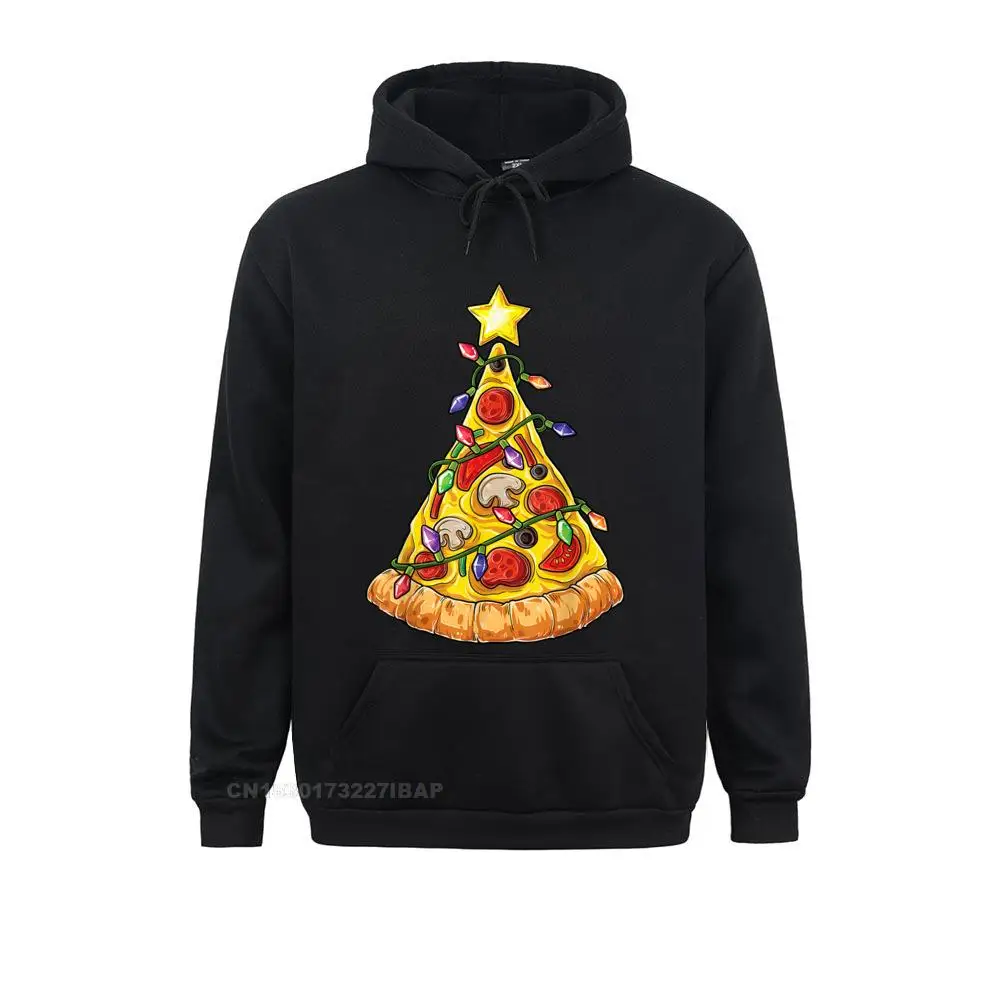 Top Trends: Pizza Christmas Tree Lights Xmas Men Boys Crustmas Gifts Camisa Fall Women's Hoodies Party Hoods 2021 Long Sleeve Sweatshirts Shoppable Styles