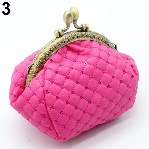 Top Trends: 1PC Coin Purses Lady Small Wallet For Women Solid Color Mini Hasp Coin Purses Money Change Pouch Cotton Fabric Carteira Feminina Shoppable Styles - Image 4