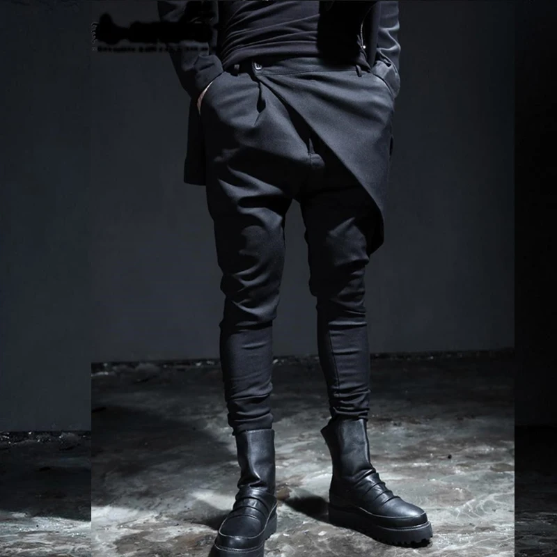 Top Trends: Men's Pants Spring And Autumn Design Unique Slim Pants Men's Casual Pants Fashion Repair Pants Large Yamamoto Fashion Shoppable Styles