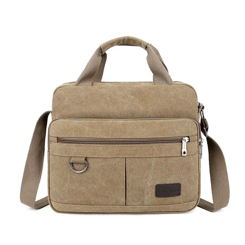 Top Trends: Men's Travel Bag Canvas Casual Shoulder Crossbody Bags Hight Qualtiy Outdoor Bags Mens Travel School Retro Zipper Sling Bag Shoppable Styles