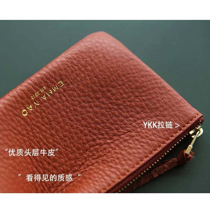 Top Trends: Emma YAO Women's Leather Wallet Case Mini Wallet Card Holder Hot Sales Coin Purses & Holders Shoppable Styles - Image 2