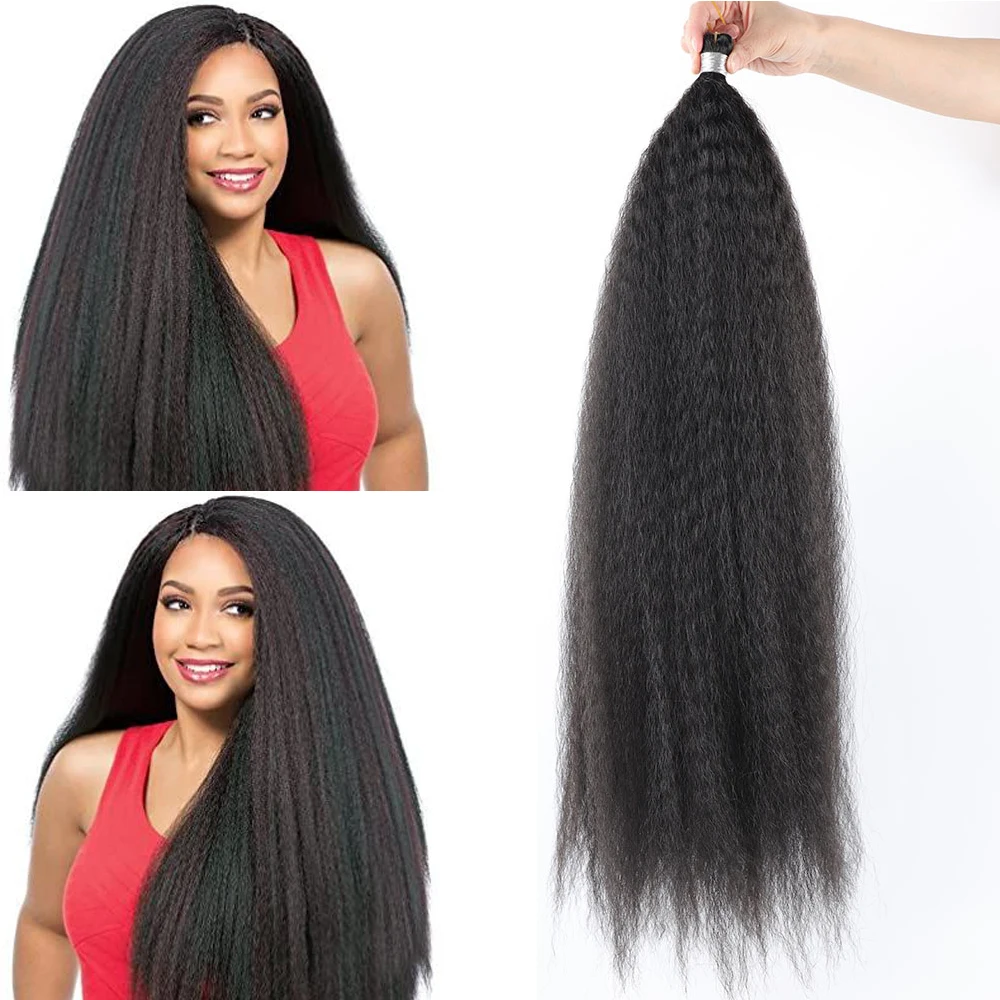 Top Trends: Synthetic Crochet Braiding Hair Extensions Afro Kinky Curly Fake Hair For Crochet Braids Synthetic Hair Strand Hook Braid Shoppable Styles