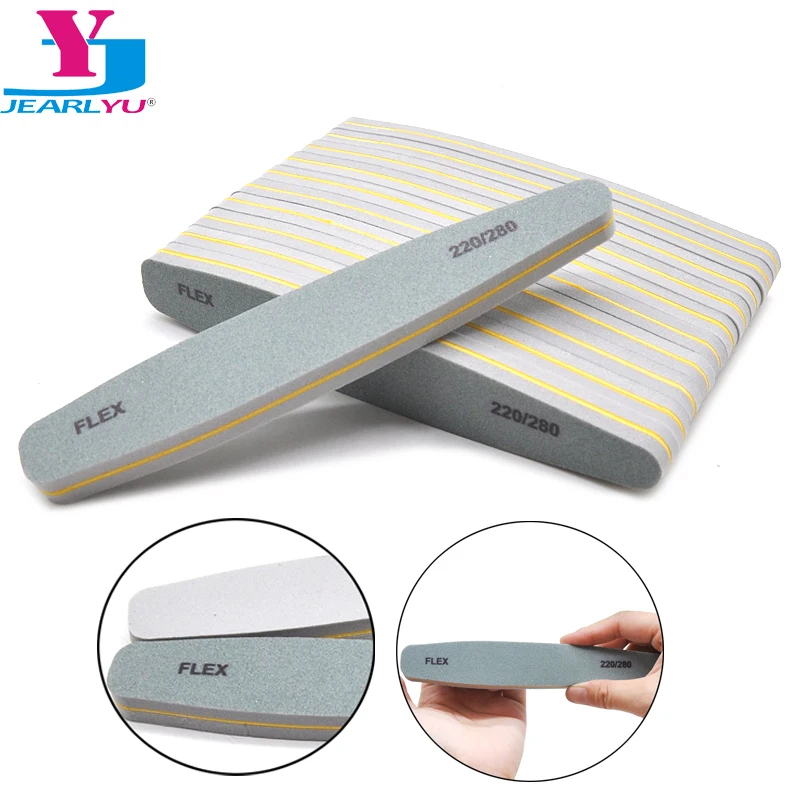 Top Trends: 5 / 10 Pcs Diamond Nail File Blocks Sponge Nail Polish Buffing Sanding Buffer Files 100 / 180 220 / 280 Limas Polishing Tools Manicure Shoppable Styles