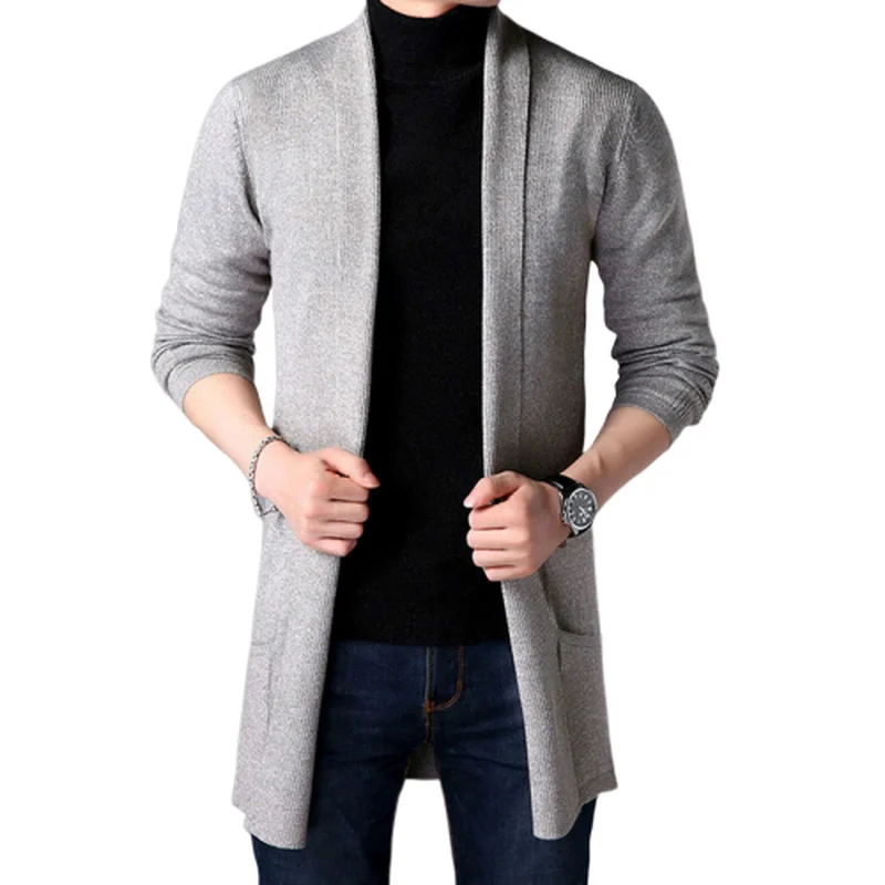 Top Trends: FAVOCENT 2024 Men&#039;s Sweaters New Autumn Casual Solid Knitted Male Cardigan Designer Homme Sweater Slim Fitted Warm Clothing Shoppable Styles