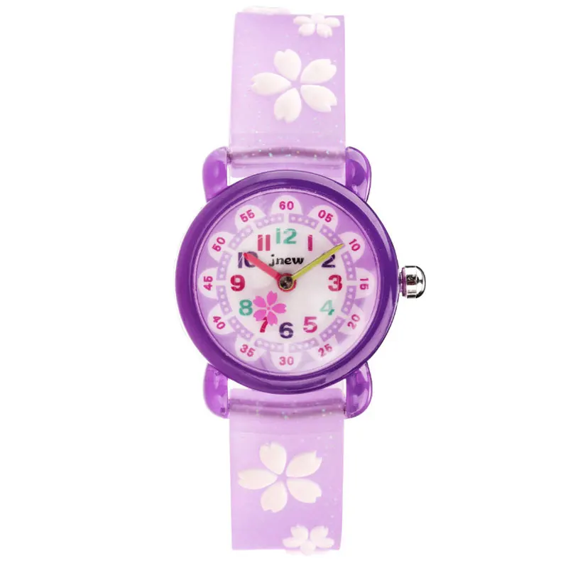 Top Trends: 2020 Children's Watch Waterproof Lovely Transparent Cherry Blossom Student Quartz Watch Birthday Gift Clock Boy Sports Watches Shoppable Styles