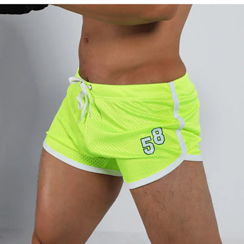 Top Trends: New Hot Summer Men Sport Man Boxer Shorts Male Trunks Slim Mens Gyms Brand Jogger Sporting Men Beach Short Best Quality Shoppable Styles