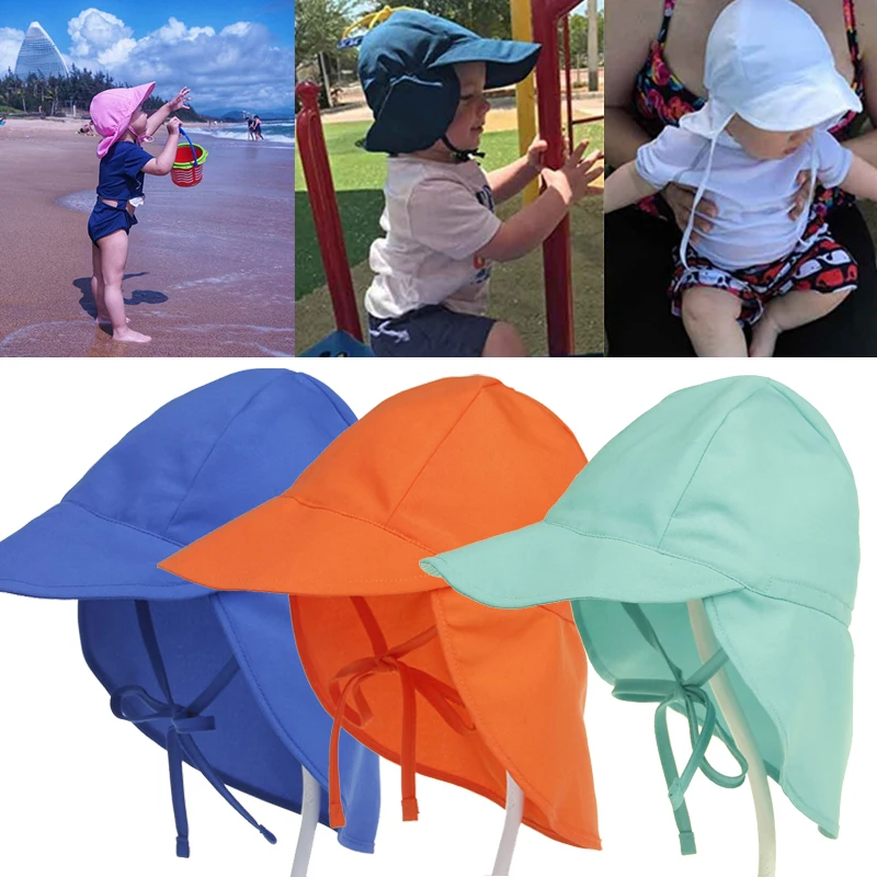 Top Trends: UV Protection Sun Hat Unisex Newborn Infant Toddler Kid Baby Boys Girls Summer Beach Fisherman Hats Outdoor Cotton Bucket Caps Shoppable Styles