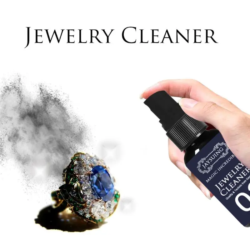 Top Trends: 30ml 50ml Concentrate Jewelry Cleaner Anti-Tarnish Quick Jewellery Cleaning Spray For Watch Diamond Silver Gold Jewelry Shoppable Styles