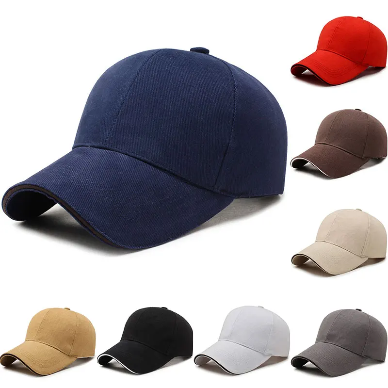 Top Trends: Solid Color Baseball Cap For Men Women Plain Sun Visor Hat Outdoor Dustproof Baseball Hat Adjustable Leisure Caps Casquette Shoppable Styles