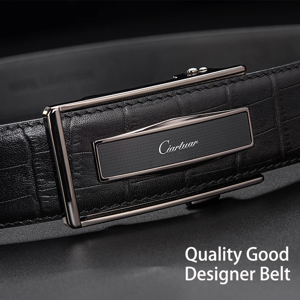 Top Trends: Ciartuar Leather Belt For Men Genuine Leather Mens Belts Luxury Designer Brand High Quality Leather Belt Male Strap Ceinture Shoppable Styles - Image 4