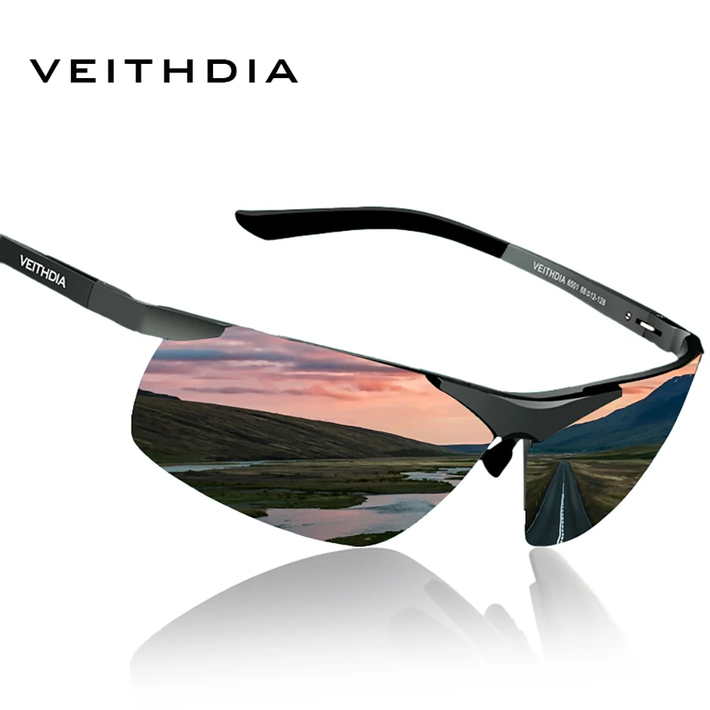 Top Trends: VEITHDIA Sunglasses Men&#039;s Brand Designer Cycling Sports Polarized UV400 Lens Outdoor Sun Glasses Driving Eyewear For Male 6501 Shoppable Styles