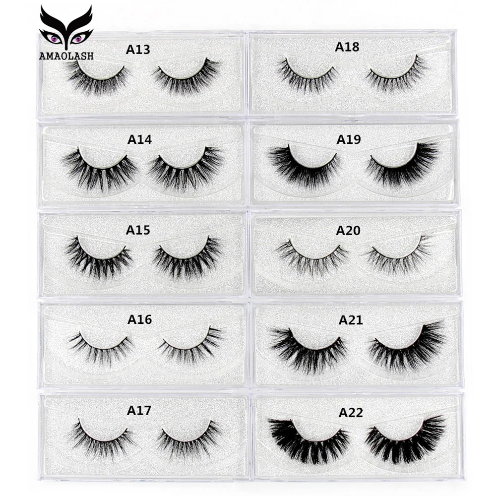 Top Trends: AMAOLASH Eyelashes 3D Mink Lashes Long Lasting Mink Eyelashes Natural Volume Eyelash Extension False Eyelashes Makeup A04 Shoppable Styles