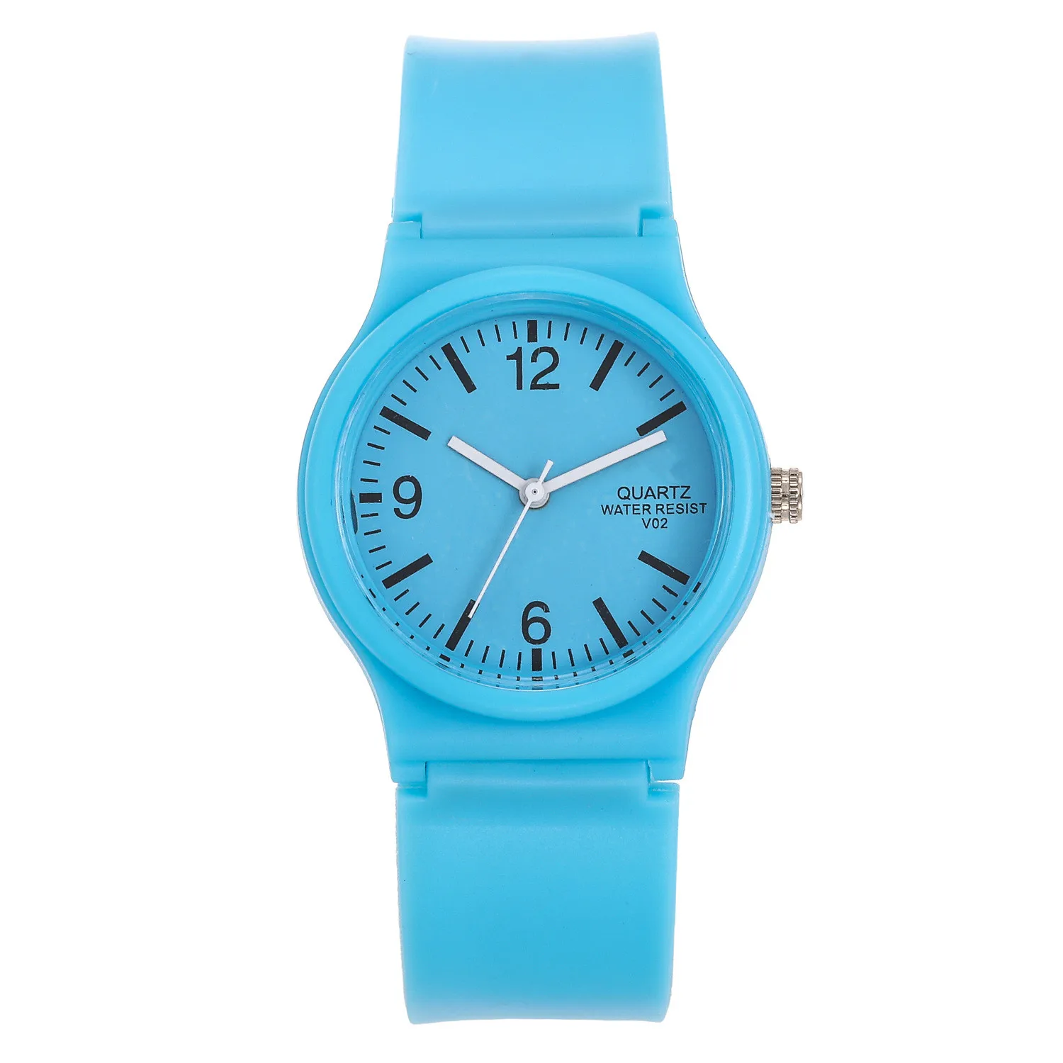 Top Trends: WOKAI High Quality Casual Fashion Feminine Eco-friendly Silicone Quartz Watch Waterproof Schoolgirl Classic Retro Simple Clock Shoppable Styles