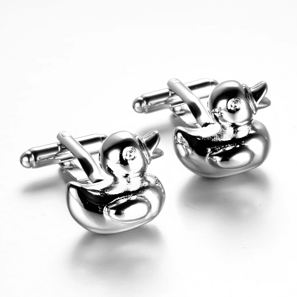 Ducks Cuff Links Duck Design Cufflinks Suit Shirt Lovely Present Tie Clips For Men Ducks Cuff Links Duck Design Cufflinks Suit Shirt Lovely Present Tie Clips For Men